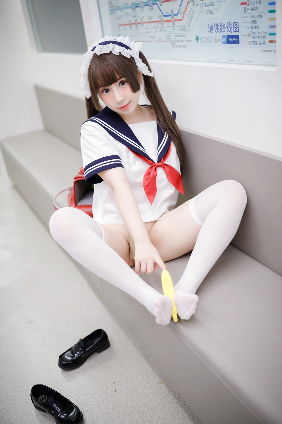 胡桃猫 - No.033 电车痴女 [152P-2GB] tg@simisebaisi 【丝足阁】087.webp